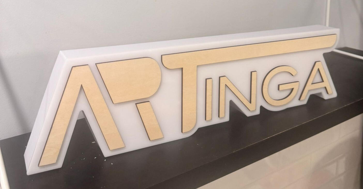 3D Printed letters